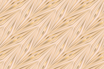 Abstract beige and gold stripes seamless pattern