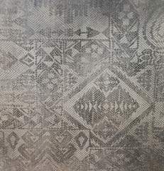 Obraz premium ceramic tile, abstract mosaic ornamental geometric pattern