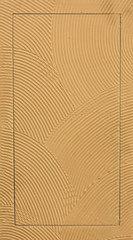 kitchen tile with an old brown abstract pattern