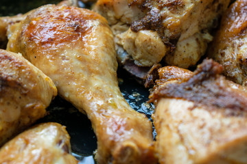 Chicken roast. Delicious food