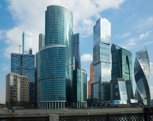 Obraz premium moskva city redakcja