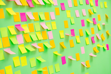 Many reminders in business concept