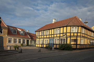 Fototapeta na wymiar Wanderlust in Rudkøping Langeland,Denmark