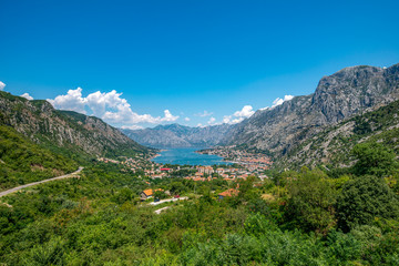 Zatoka Kotorska (Boka Kotorska), Czarnogóra - obrazy, fototapety, plakaty