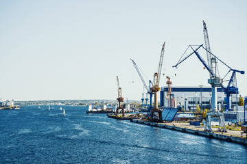 Rostock sea port - 217596921