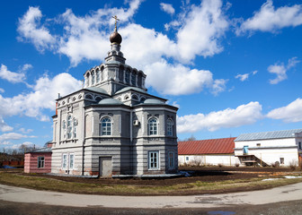 The Church of St. Euthymius the Great and Tikhon of Zadonsk village Semiozerka.