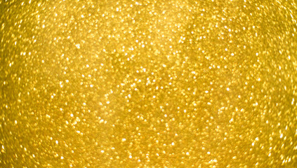 Beautiful Festive Golden Glitter Background