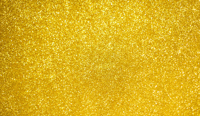 Beautiful Festive Golden Glitter Background