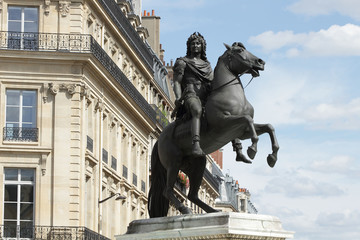 Obraz premium Statue équestre