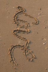 love writing on sand