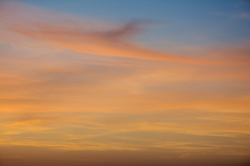 Fototapeta premium beautiful chic fiery sunset