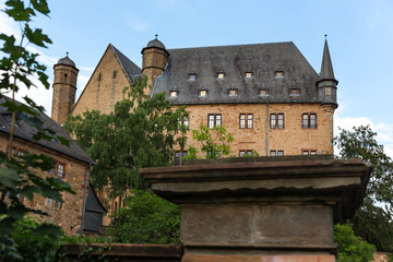Fototapeta na wymiar marburg castle germany
