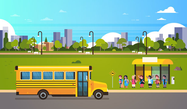 Bus Station Cartoon Images – Browse 3,638 Stock Photos, Vectors, and Video  | Adobe Stock