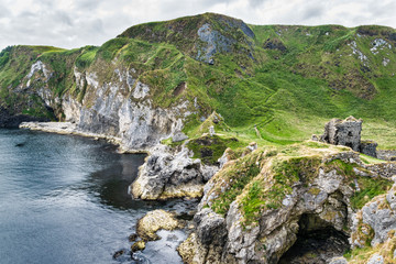 Kinbane Castle and Sea Cave
