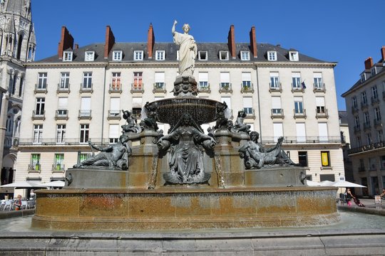 Nantes - Fontaine Place Royale