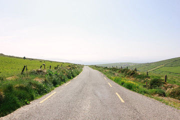 Fototapeta na wymiar Endless Roads: Ireland 2018