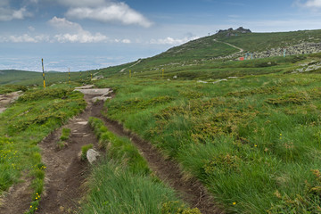 Landscape of Vitosha Mountain near Cherni Vrah Peak, Sofia City Region, Bulgaria