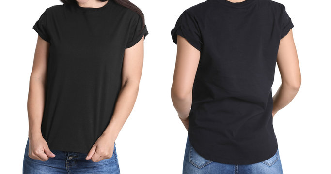 Black Tshirt Front Back Images – Browse 32,238 Stock Photos, Vectors, and  Video | Adobe Stock
