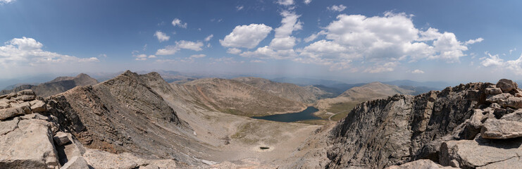 Fototapeta na wymiar Mt Evans Summit Panorama