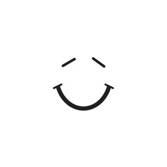 Smile Vector Template Design Illustration