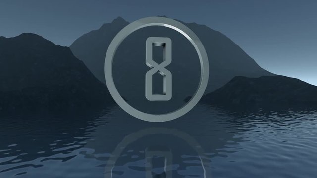 Cinematic Ocean Countdown - Powered by Adobe