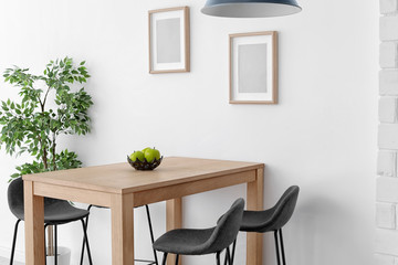 Stylish dining room interior. Home design idea © New Africa