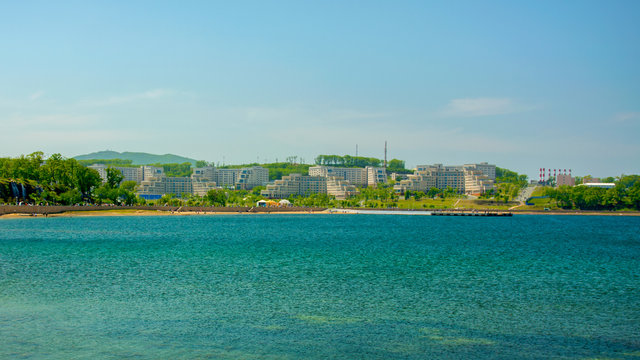 Campus on the island, Russian Far East Federal University-FEFU, 
