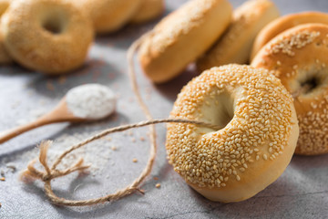 Salty cakes in traditional style