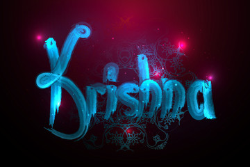 hare krishna mantra © Juli Rose