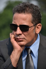 Security Guard Listening