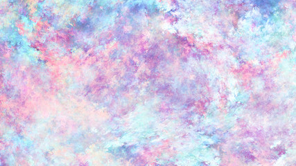 Abstract colorful painted texture. Fractal background. Fantasy digital art. 3D rendering.