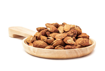 roasted almond seed high protein healthy natural food