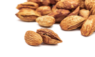 roasted almond seed high protein healthy natural food