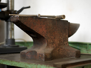 Metal press industrial machine