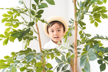 やんちゃな幼稚園児