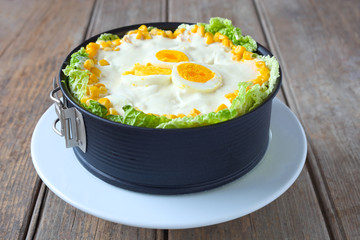 Salat-Torte