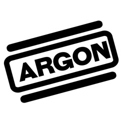 argon black stamp