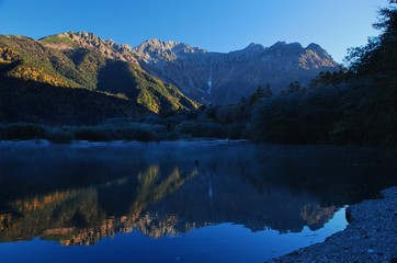 Fototapeta na wymiar Kamikochi / Nagano ~ autumn season