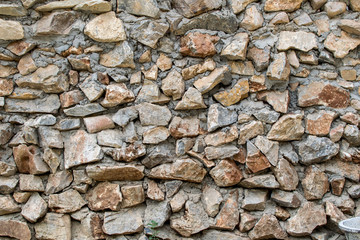 Brown stone wall background