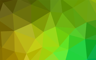 Dark BLUE vector abstract mosaic backdrop.