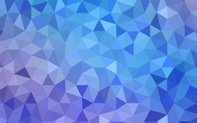 Fototapeta na wymiar Light Pink, Blue vector abstract polygonal template.