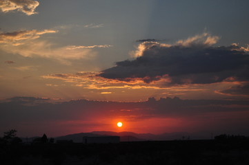 Red Sky at night and so on !