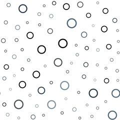 Light Gray vector seamless texture with disks.