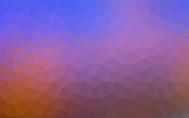 Obraz premium Light BLUE vector low poly cover.