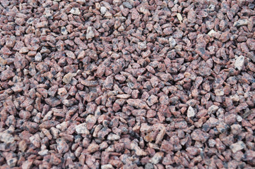 small colored pebbles
