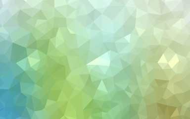 Light Blue, Green vector low poly texture.