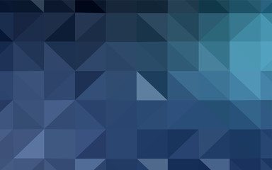 Light Blue, Yellow vector polygonal background.