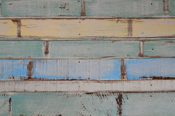 pastel old  wood planks texture background.