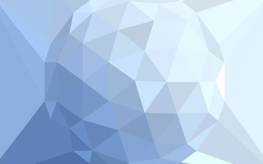 Light BLUE vector shining triangular backdrop with a gem in a centre.