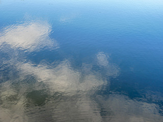 Naklejka na ściany i meble Abstract water reflection texture background